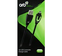 Xbox One LED Controller Charge Cable 3m (ORB)