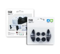 DON ONE P5000 BLACK PS5 CONTROLLER TRIGGER KIT THUMB GRIPS