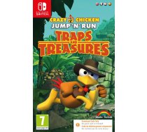 Crazy Chicken: Traps And Treasures (Code In A Box) - Nintendo Switch