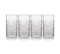 Luigi Bormioli - Mixology Textures Longdrink Glass - 4 Pack (12420-02)