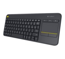 Logitech Wireless Touch Keyboard K400 Plus Black (Ziemeļvalstu)​