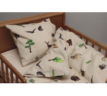 By Mats - Bed Linen Baby Size 70 x 100 cm - Forrest Animal (MAT134)