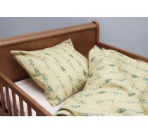 By Mats - Bed Linen Baby Size 70 x 100 cm - Flower Stripe (MAT114)