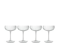 Luigi Bormioli - Optica Champagne bowl 30 cl 4 pcs.