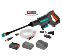 Gardena - GARDENA Battery Medium-Pressure Washer AquaClean 24/18V P4A Ready-To-Use Set