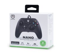 PowerA Nano Enhanced Wired Controller for Nintendo Switch - Black