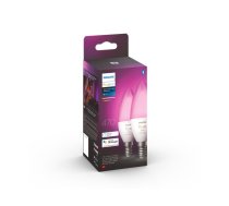 Philips Hue - E14 2-Pack Bulb - White and Color Ambiance