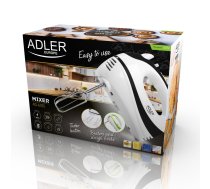 Adler Hand Mixer AD 4205 White/Black