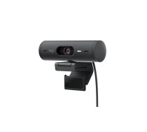 Logitech - Brio 500 Full HD Webcam USB-C GRAPHITE