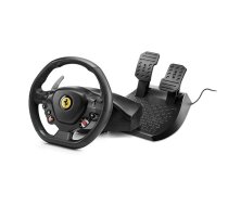 Thrustmaster - T80 Ferrari 488 GTB Edition Racing Wheel and Pedal Set
