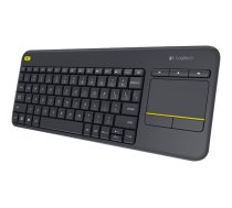 ​Logitech Wireless Touch Keyboard K400 Plus Black (Nordic)​