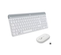 LOGITECH Slim Wireless Keyboard and Mouse Combo MK470 - OFFWHITE - NORDIC