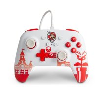 PowerA Enhanced Wired Controller For Nintendo Switch – Mario Red/White
