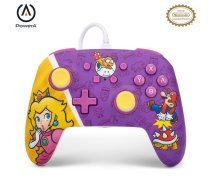 PowerA Enhanced Wired Controller - Nintendo Switch - Princess Peach Battle