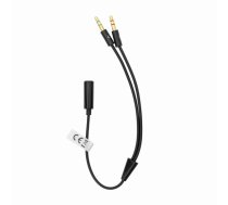 Sbox 35F-2X35M/R 3.5mm F. 4Pin - 2 X 3.5mm M. 3Pin 0.2m