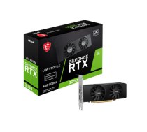 MSI NVIDIA GeForce RTX 3050 6GB Dual Grafikas Karte GPU RTX3050LP6GOC