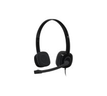 Logitech H151 Stereo austiņas melnā krāsā 981-000589