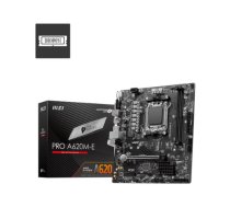 MSI Micro-ATX Mātesplate AMD A620 DDR5 PCIe 4.0 PROA620M-E