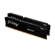 Kingston FURY Beast 64GB (2 x 32GB) DDR5 6000MHz atmiņas komplekts KF560C40BBK2-64