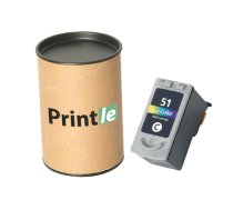 Canon CL-51 (0618B001) kasete spalvota 560 pages (Printle) CL51 (ar mikroshēmu)