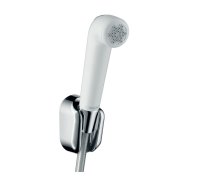 Hansgrohe Bidette 1jet ar 125 cm sļūteni White/Chrome Bidē rokas duša