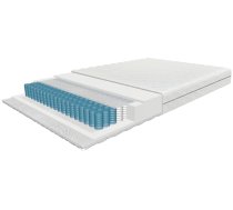DĀVANĀ MEMORY SPILVENS! 90x200 cm "ROLL RELAX CLASSIC" Sarullēts matracis ar 7-zonu "multipocket" atsperēm