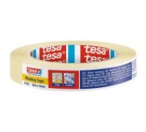 Tesa Masking Tape Krāsotāju lente, dzeltena, 19mm x 50m