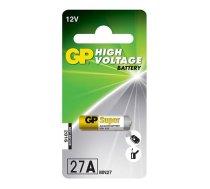 GP Batteries HIGH VOLTAGE 27A Blister with 1 battery. 12V  (27A 1-P 27A)