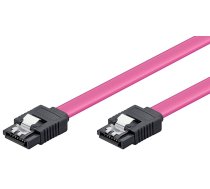 MicroConnect SATA Cable 0,3m with Clip 7-Pole to 7-Pole SATA plugs (SAT15003C)