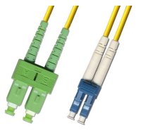 MicroConnect Fiber Patch Cable - SC/APC-LC/UPC 0.5m OS2 SM (FIB8410005)