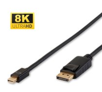 MicroConnect 8K Mini Displayport to Displayport Cable 0.5m (DP-MMG-050MBV1.4)