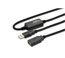 MicroConnect Active USB 2.0 cable, A-A M-F With integrated repeater 5m (USB2.0AAF05A)