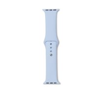 eSTUFF Apple Watch Silicone Strap Color: Sky Blue. Width: 40 mm (W125821912)