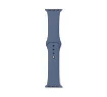 eSTUFF Apple Watch Silicone Strap Color: Midnight Blue. Width:   (W125821908)