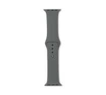 eSTUFF Apple Watch Silicone Strap Color: Olive. Width: 44 mm (W125821919)