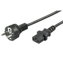 MicroConnect Power Cord CEE 7/7 - C13 10m Black, (PE0204100)