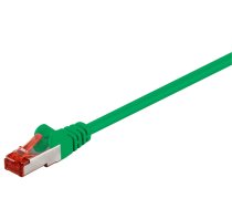 MicroConnect S/FTP CAT6 0.15m Green LSZH PiMF (Pairs in metal foil) (SSTP60015G)