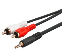 MicroConnect Audio adapter Cable, 3 meter Audio Adapter Cable 3.5 mm  (AUDLC3G)