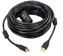 MicroConnect Active USB 2.0 A-B Cable, 20M With integrated  (W125867459)