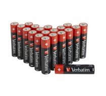 Verbatim ALKALINE BATTERY AAA 20 PACK  (HANGCARD) 49876, Single-use  (W125883313)