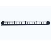 Lanview 24-port STP Cat6 + Cat6a  patch panel 1U for 19"" rack  (W125941364)