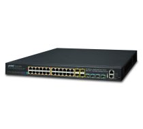 Planet Layer 3 24-Port 10/100/1000T 802.3at POE + 4-Port 10G (SGS-6341-24P4X)