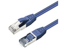 MicroConnect S/FTP CAT6 0.25m Blue LSZH PiMF (Pairs in metal foil) (SSTP60025B)