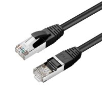 MicroConnect S/FTP CAT6 0.25m Black LSZH PiMF (Pairs in metal foil) (SSTP60025S)
