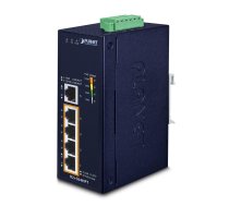 Planet IP30 5-Port Gigabit Switch with 4-Port 802.3AT POE+ (IGS-504HPT)