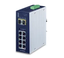 Planet IP30 Industrial 8* 1000TP 2 100/1000F SFP Full Managed (IGS-10020MT)