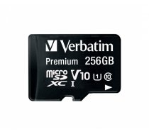 Verbatim MICRO SDXC PREMIUM UHS-I 256GB microSDXC Card 256GB,  (W125743309)