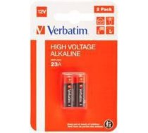 Verbatim ALKALINE BATTERY 23A  (MN21/A23) 12V 2 PK  (W126280908)