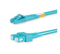 Lanview Fiber Patch Cable - LC-SC multi mode Duplex OM3 50/125 (LVO231477)