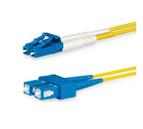 Lanview Fiber Patch Cable - LC-SC single mode Duplex OS2 9/125 (LVO231491)